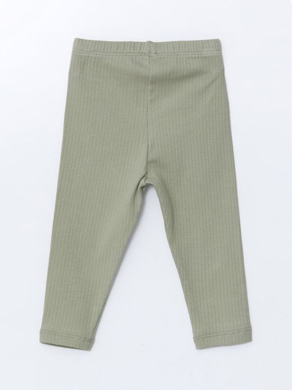 LCW Baby Beige Elastic Waist Organic Cotton Boy's Pajama Bottoms