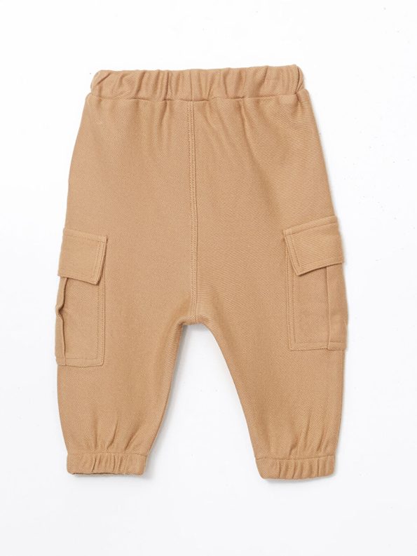 Thick Elastic Waistband Jogger Pants for Baby Boys