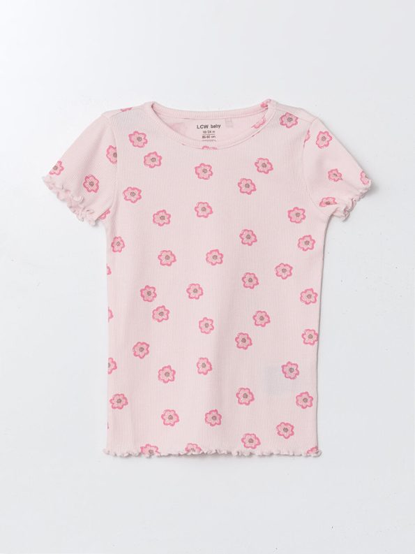 Bicycle Neck Girl Baby Romper Set