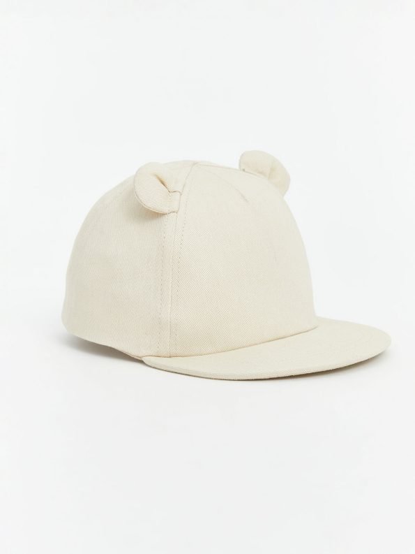 LCW Baby Beige Ear Detail Baseball Cap