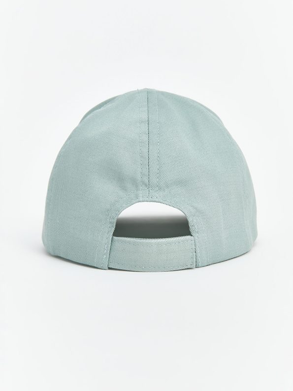 LCW Baby Green Lion Print Boys' Cap