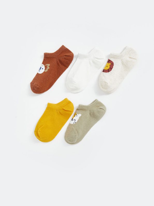 Printed Baby Boy Socks Set of 5