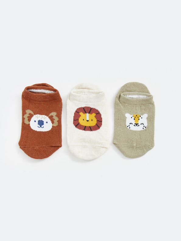 Printed Baby Boy Socks Set of 5