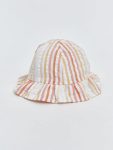 Floral Patterned Baby Girl Bucket Hat