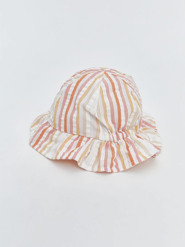 Floral Patterned Baby Girl Bucket Hat