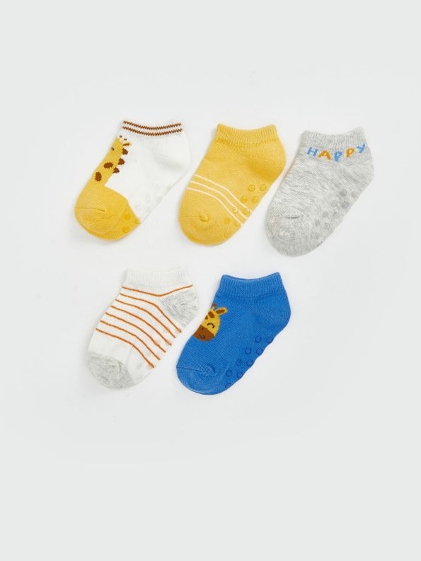 Basic Boys' Baby Socks - Set of 5