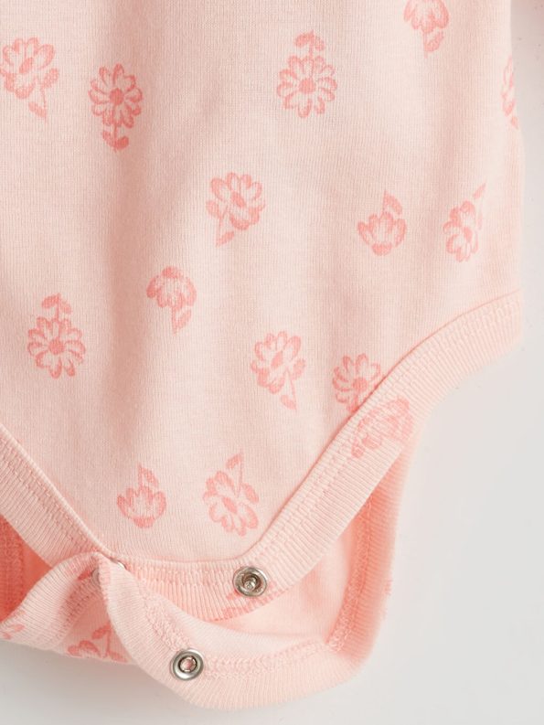 Boys' Short Sleeve Snap Bodysuit