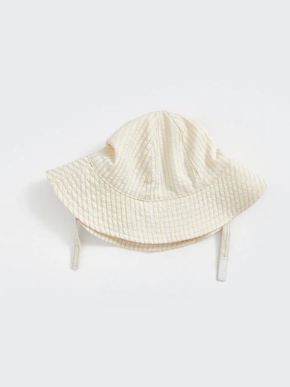 LCW Baby Beige Striped Bucket Hat