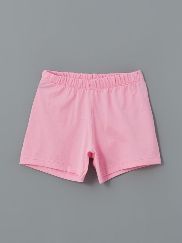 LCW Kids White Short Sleeve Pijama Set for Girls