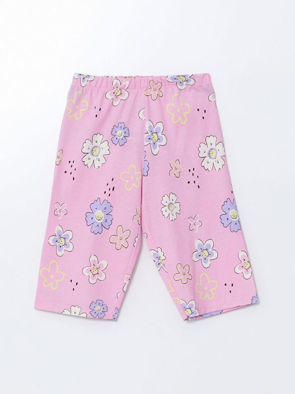 Striped Linen Blend Girls' Pants