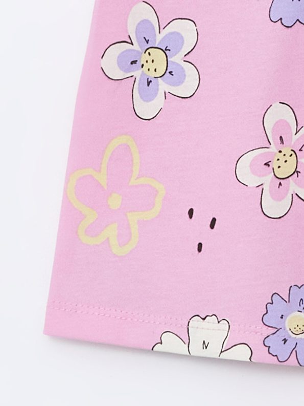 Striped Linen Blend Girls' Pants