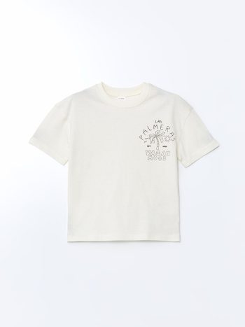 LCW Kids Black Boys' Shirt, T-Shirt, and Shorts Set