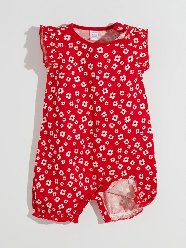 Girls' Baby Snap Bodysuit and Shorts Set