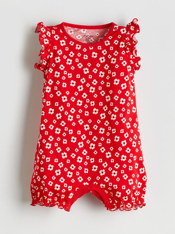 Girls' Baby Snap Bodysuit and Shorts Set