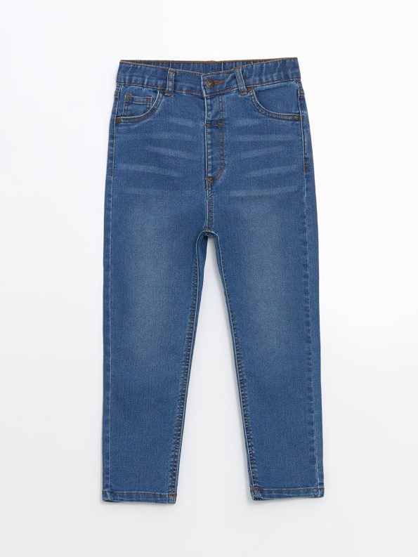 LCW Kids Indigo Elastic Waist Boys Jean Pants