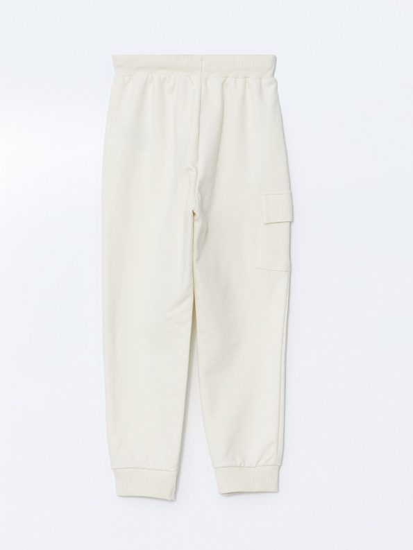 LCW Kids Beige Elastic Waist Boys' Jogger Pants