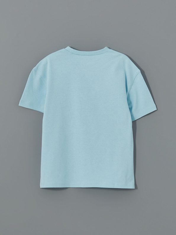 LCW Kids Blue Best Player Printed Boys T-Shirt Set