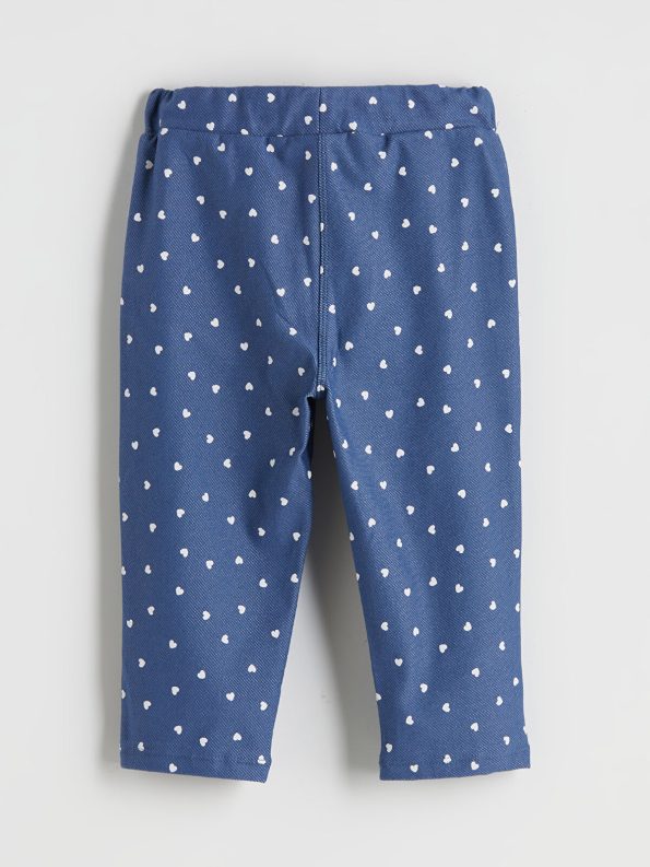 LCW Kids Indigo Printed Girls' Leggings