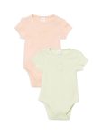 Strawberry Print Baby Girl Hat and Romper Set