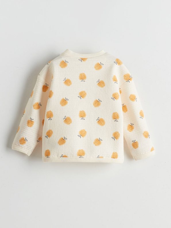 Striped Girl Baby Sweatshirt and Leggings Set