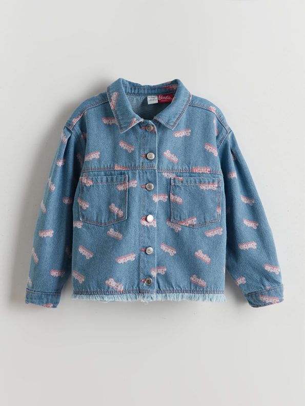 Embroidered Crew Neck Sweatshirt for Girls