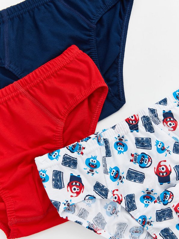Basic Boys' Boxer Briefs - Set of 3