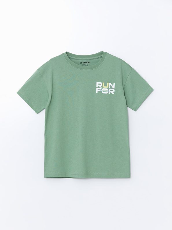 Boys' Crew Neck T-Shirt and Shorts Set