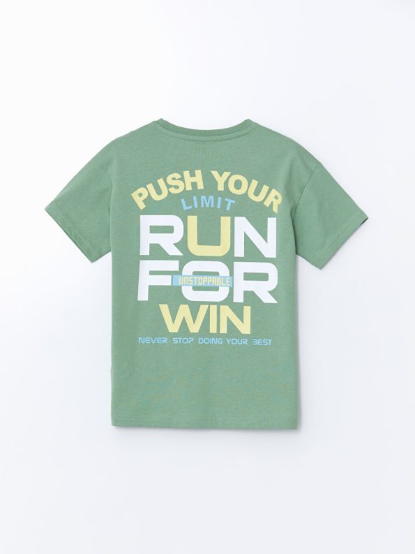 Boys' Crew Neck T-Shirt and Shorts Set