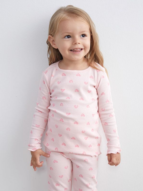Floral Print Baby Girl Blouse and Leggings Set