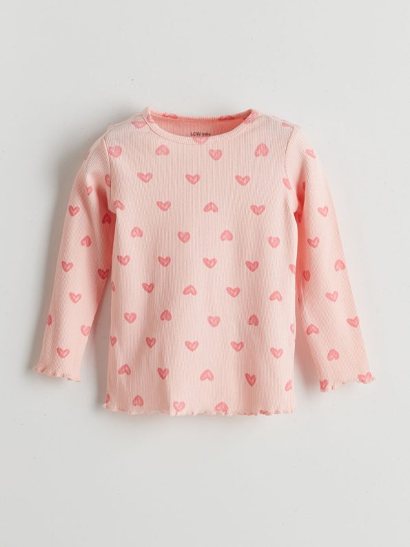 Floral Print Baby Girl Blouse and Leggings Set