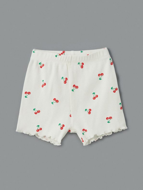 Printed Baby Girl T-Shirt and Leggings Set