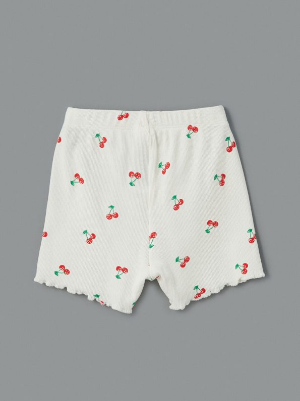 Printed Baby Girl T-Shirt and Leggings Set