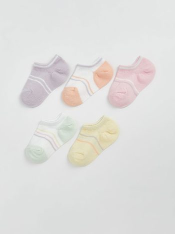 Printed Baby Girl Socks Pack of 10
