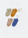 Printed Baby Boy Sock Slippers Set of 3