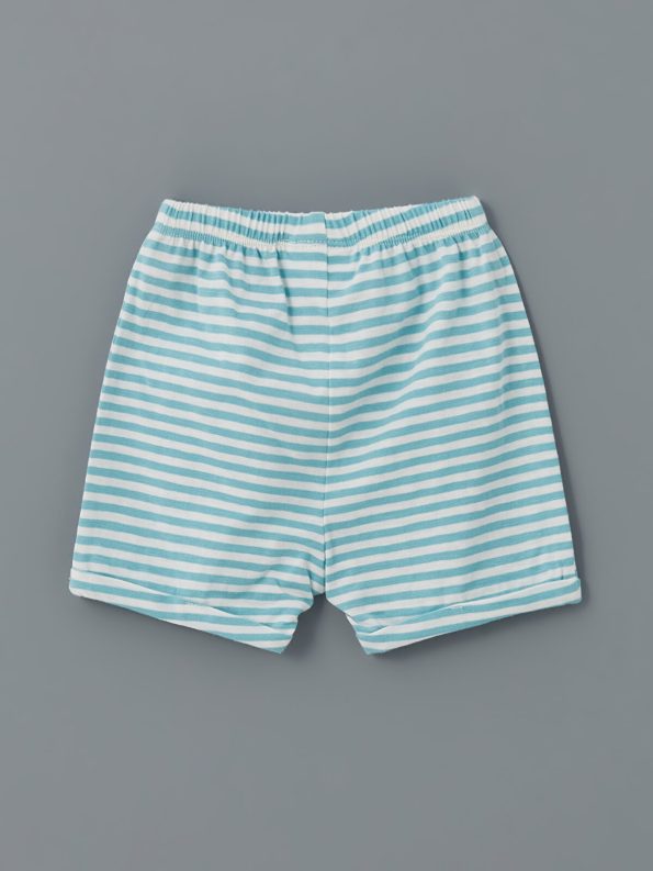 LCW Baby Ecru Boys' Bodysuit and Shorts Set