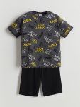 Boys' Tokyo Print Crew Neck T-Shirt