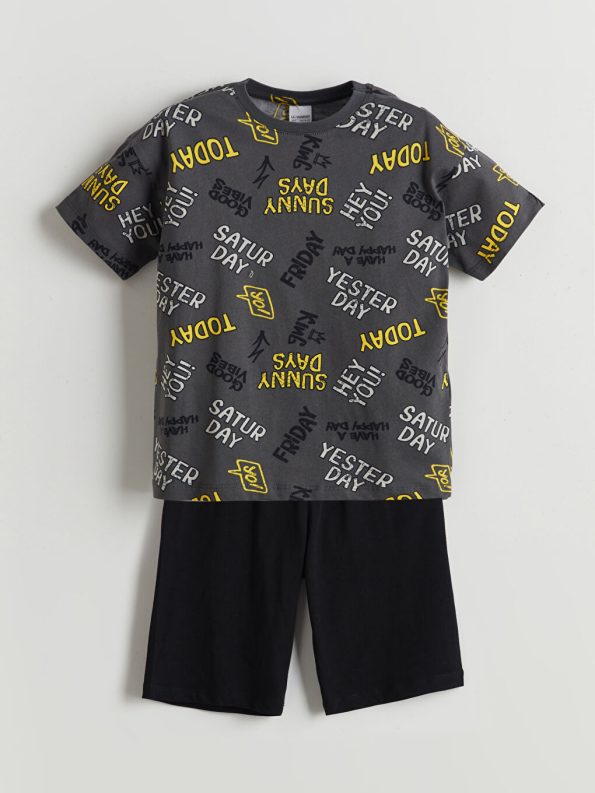 Boys' Tokyo Print Crew Neck T-Shirt