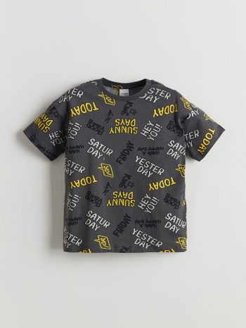Boys' Tokyo Print Crew Neck T-Shirt