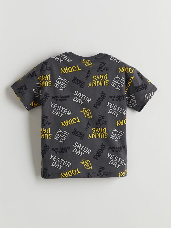 Boys' Tokyo Print Crew Neck T-Shirt