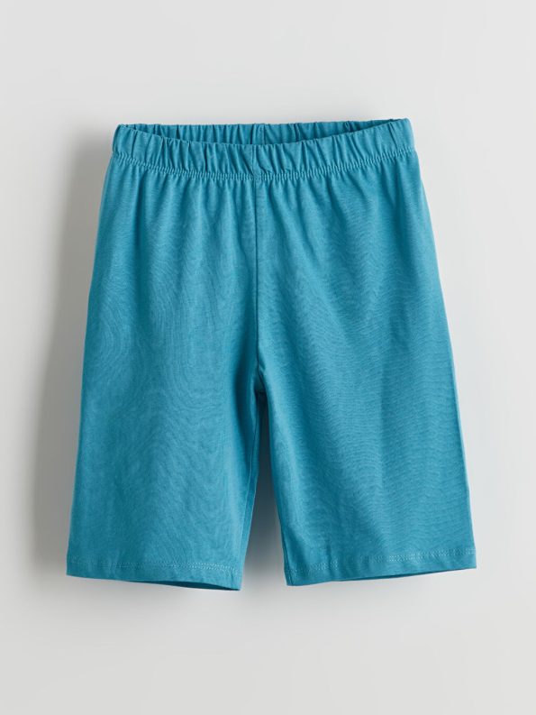 Boys' Printed Crew Neck T-Shirt and Shorts Set