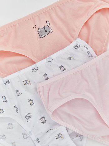 Printed Girl's Panties Pack of 5