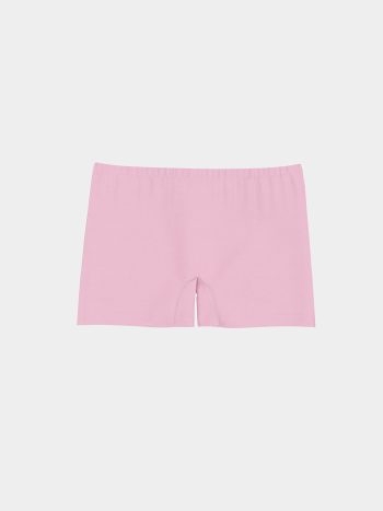 LCW Kids White Printed Girls' Boxer Set of 3