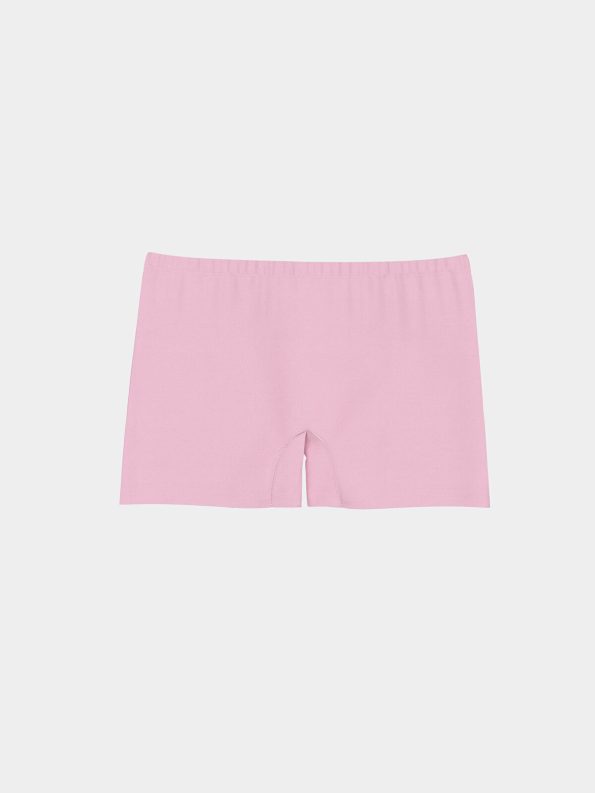 LCW Kids White Printed Girls' Boxer Set of 3