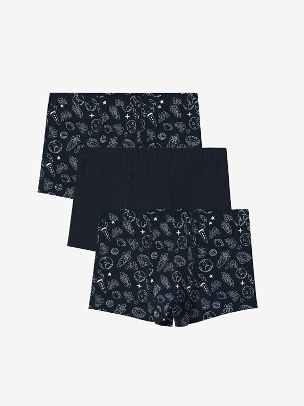 Basic Boys' Boxer Briefs - Set of 3