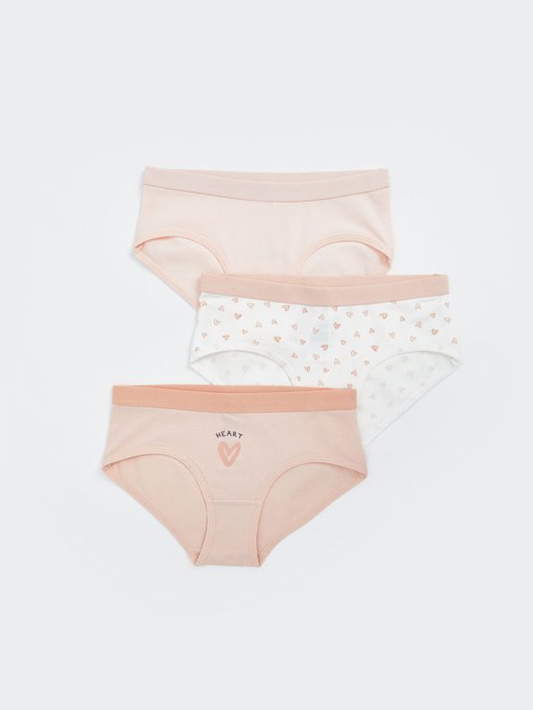 Basic Girls' Panties Set of 5