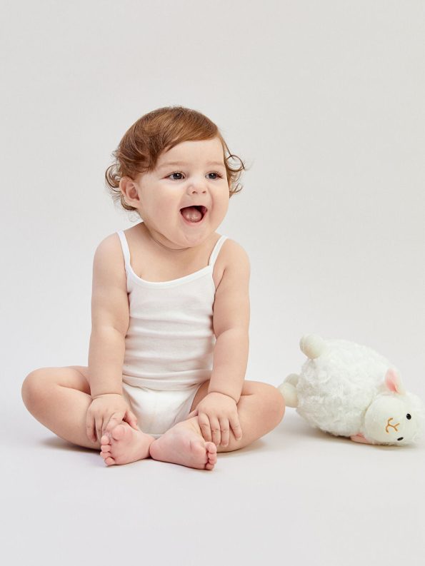 Printed Baby Girl Bodysuit Set