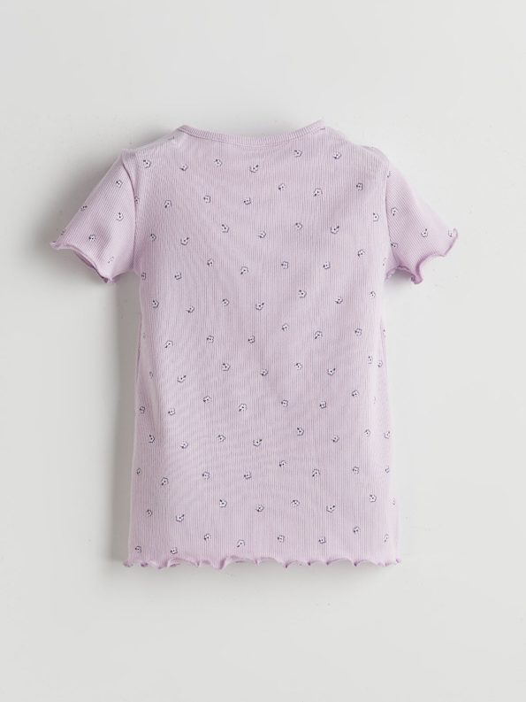 LCW Baby Lilac Floral Girls' Pajama Set