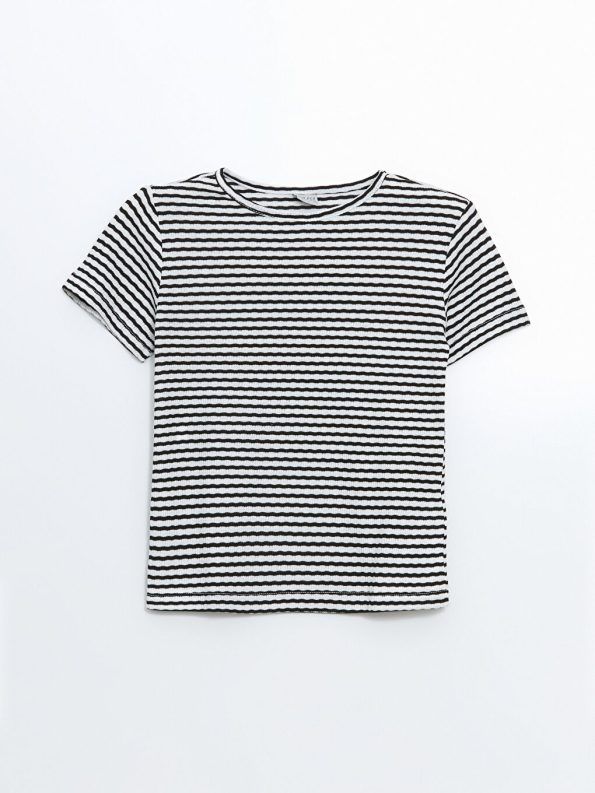 Square Neck Girls' Blouse and Pants Set