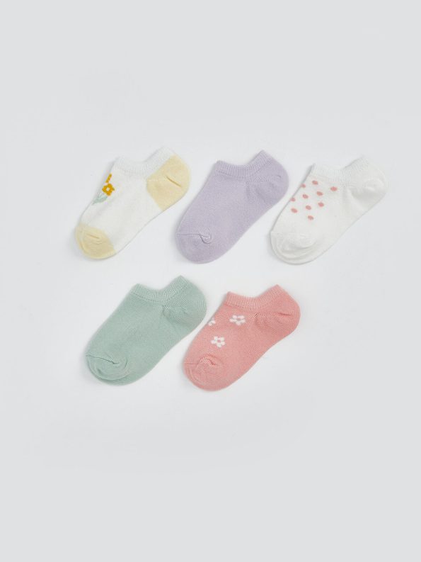 LCW Baby Floral Patterned Girls' Sock Set