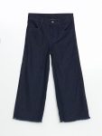 Basic Girls' Leggings with Elastic Waistband